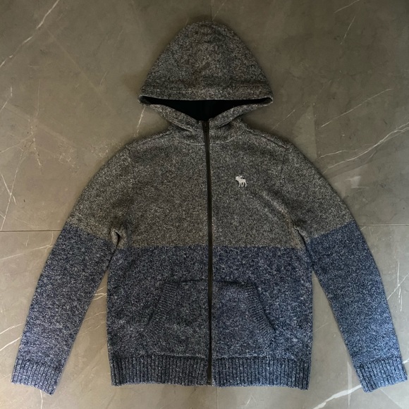 abercrombie kids Other - Abercrombie Kids boy’s knit zippered hoodie